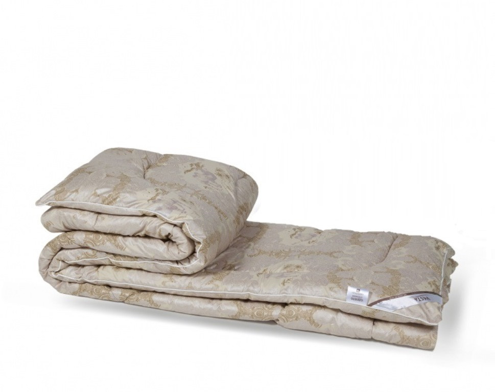 Одеяло верблюжья шерсть  "Здоровый сон" Зима 220х205 см (евро)