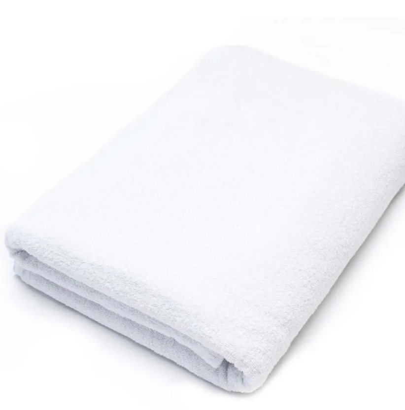 Полотенце-простыня махровое Туркмения 2.0 спальное белая