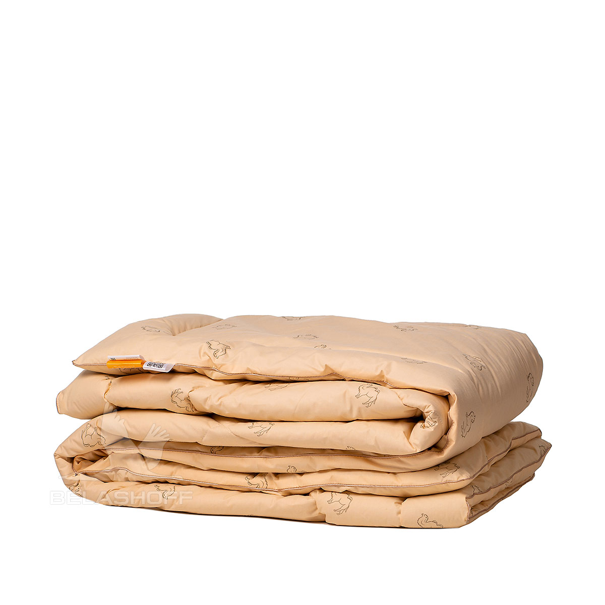 Одеяло верблюжья шерсть "Караван" легкое 220х205 см (евро)