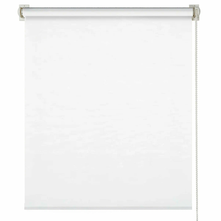 Рулонная штора проницаемая 160*175 см  белая