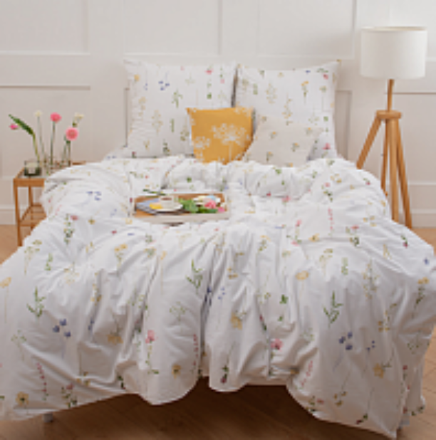 Пододеяльник поплин Премиум 1,5 спальный Гарден