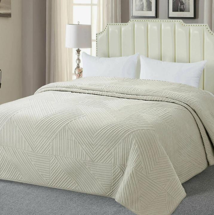 Покрывало велюр Марсель 150 х200 см  арт. 04