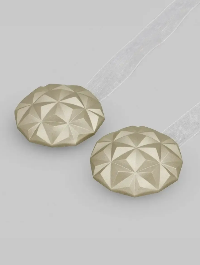 Магнит Призма на ленте № 6 (светлое матовое золото), 1 шт