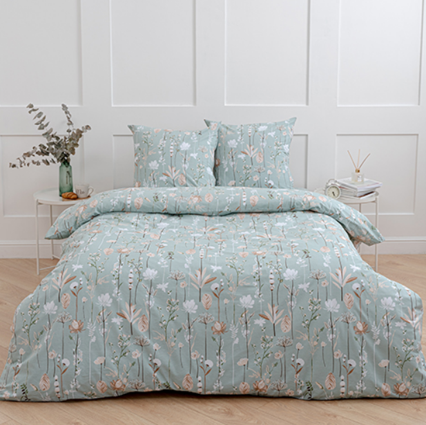 Постельное белье Уютный дом поплин евро Санса