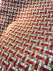 Ткань Обивочная Рогожка Плетенка 1 п/м 150 см бордо