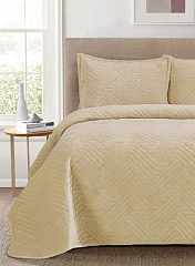 Покрывало велюр Фернанд Лайт 150 х200 см  арт. 02