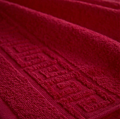 Полотенце махровое Туркмения 50х90 см бордо