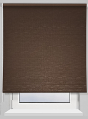 Рулонная штора светонепроницаемая 95*150 см (90*160 см ) шоколад