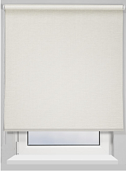 Рулонная штора проницаемая 120*160 см  белый