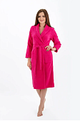 Халат махровый женский малина 48 р-р