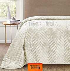 Покрывало велюр Фернанд 230 х250 см (1 шт) наволочка 50х70 см (2 шт)см  арт. 01