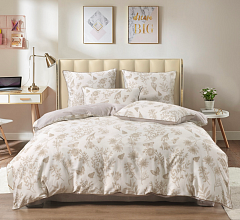 Постельное белье  Софи де Марко сатин печать евро, Вальтери беж