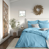 Постельное белье "Aqua", меланж Абсолют 2.0