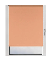 Рулонная штора проницаемая 95*150 см (90*160 см) персик