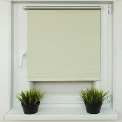 Рулонная штора светонепроницаемая 72*150 см (70*160 см ) ваниль