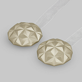 Магнит Призма на ленте № 6 (светлое матовое золото), 1 шт