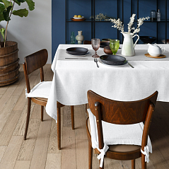 Скатерть Рогожка Волшебная Ночь 165*200см Снег