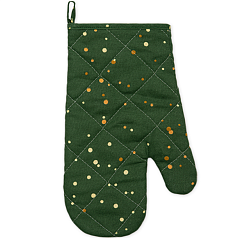 Прихватка Традиция Рукавица НГ стеганная конфетти