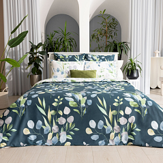 Постельное белье "GARDEN”, ранфорс Волшебная ночь семейное