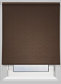 Рулонная штора проницаемая 61*150 см (60*160 см) шоколад