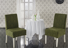 Чехлы на стулья &quot;Милано&quot; зелень (2 шт)