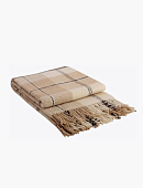 Плед "Vladi" Эльф 70% новозеландская шерсть 03/MASON, бел-беж-кор 170х210 см