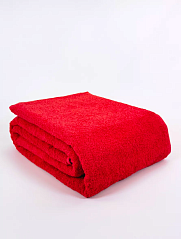Полотенце-простыня махровое Туркмения 2.0 спальное красная