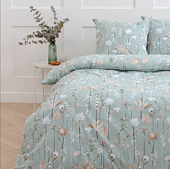 Постельное белье Уютный дом поплин 1,5 спальное Санса